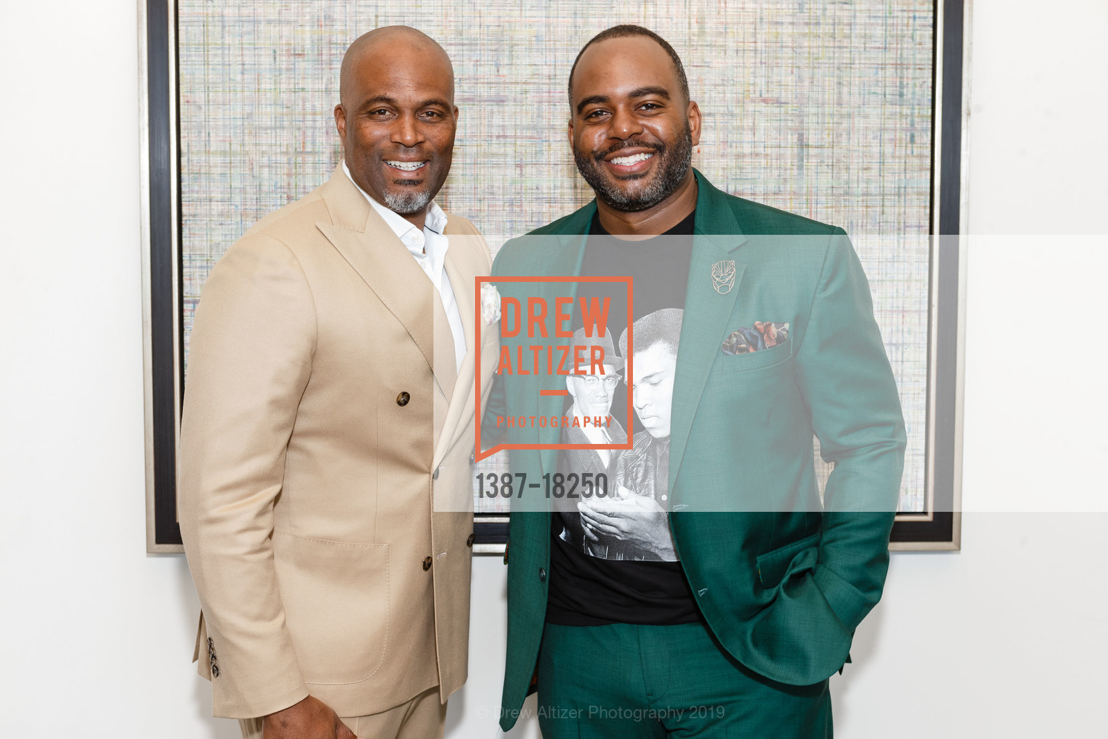 Chris Spencer, Damien Hooper-Campbell, 5th Annual Culture Shifting Weekend Awards Ceremony, Rosewood Sand Hill. 2825 Sand Hill Road, April 28th, 2019, Photo #1387-18250 Chris Spencer, Damien Hooper-Campbell, Photo #1387-18250