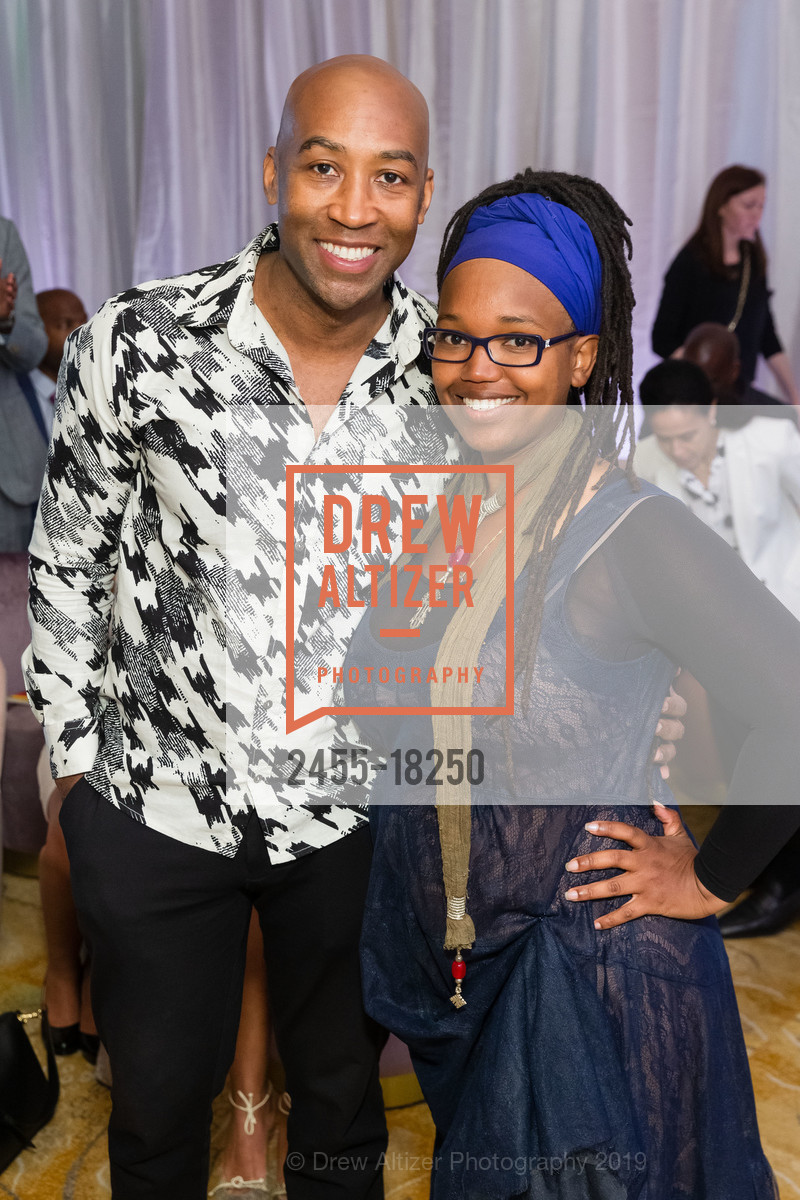 Kwame Anku, Ayori Selassie, 5th Annual Culture Shifting Weekend Awards Ceremony, Rosewood Sand Hill. 2825 Sand Hill Road, April 28th, 2019, Photo #2455-18250 Kwame Anku, Ayori Selassie, Photo #2455-18250