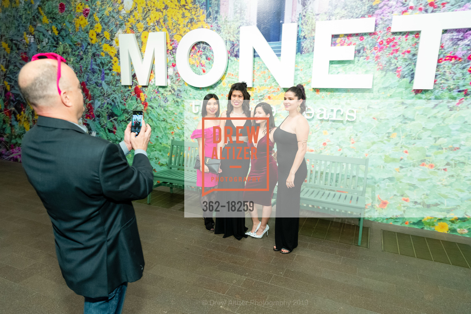 Lianne L, Zonia Lei, Monica Palat, Mëtal et Monet: Into the Garden ArtPoint’s Annual Gala, de Young Museum. 50 Hagiwara Tea Garden Dr, April 27th, 2019, Photo #362-18259 Lianne L, Zonia Lei, Monica Palat, Photo #362-18259