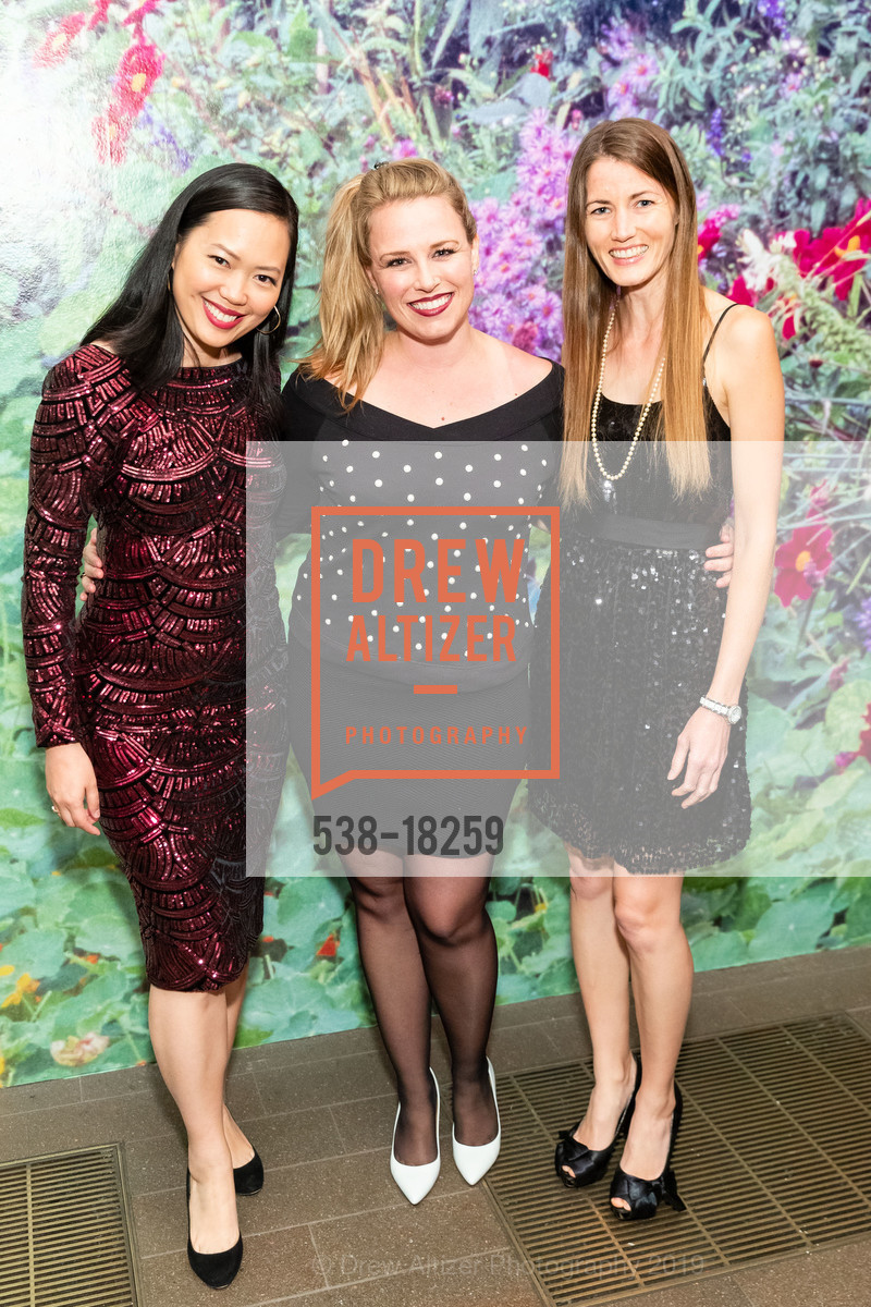 Sarah Shen, Diana Figueroa, Heather Beck, Mëtal et Monet: Into the Garden ArtPoint’s Annual Gala, de Young Museum. 50 Hagiwara Tea Garden Dr, April 27th, 2019, Photo #538-18259 Sarah Shen, Diana Figueroa, Heather Beck, Photo #538-18259