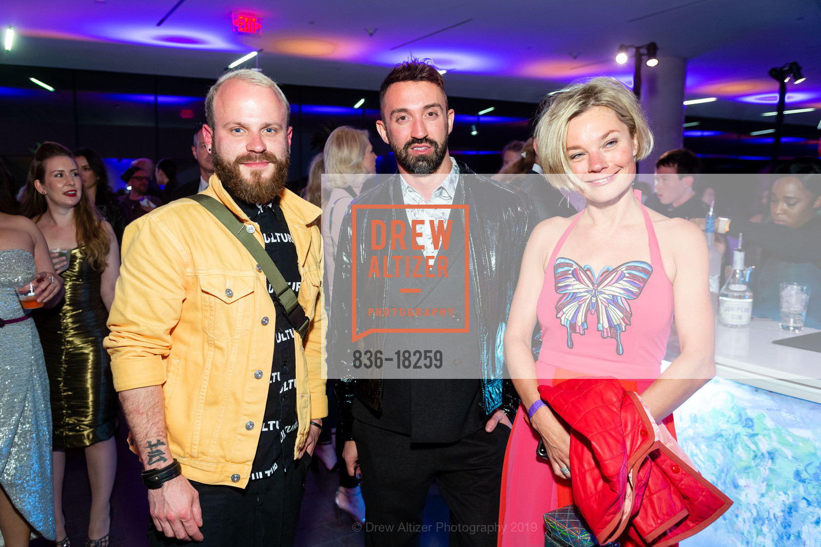 Alex Vlasov, Stephan Rabimov, Yulia Garamova, Mëtal et Monet: Into the Garden ArtPoint’s Annual Gala, de Young Museum. 50 Hagiwara Tea Garden Dr, April 27th, 2019, Photo #836-18259 Alex Vlasov, Stephan Rabimov, Yulia Garamova, Photo #836-18259