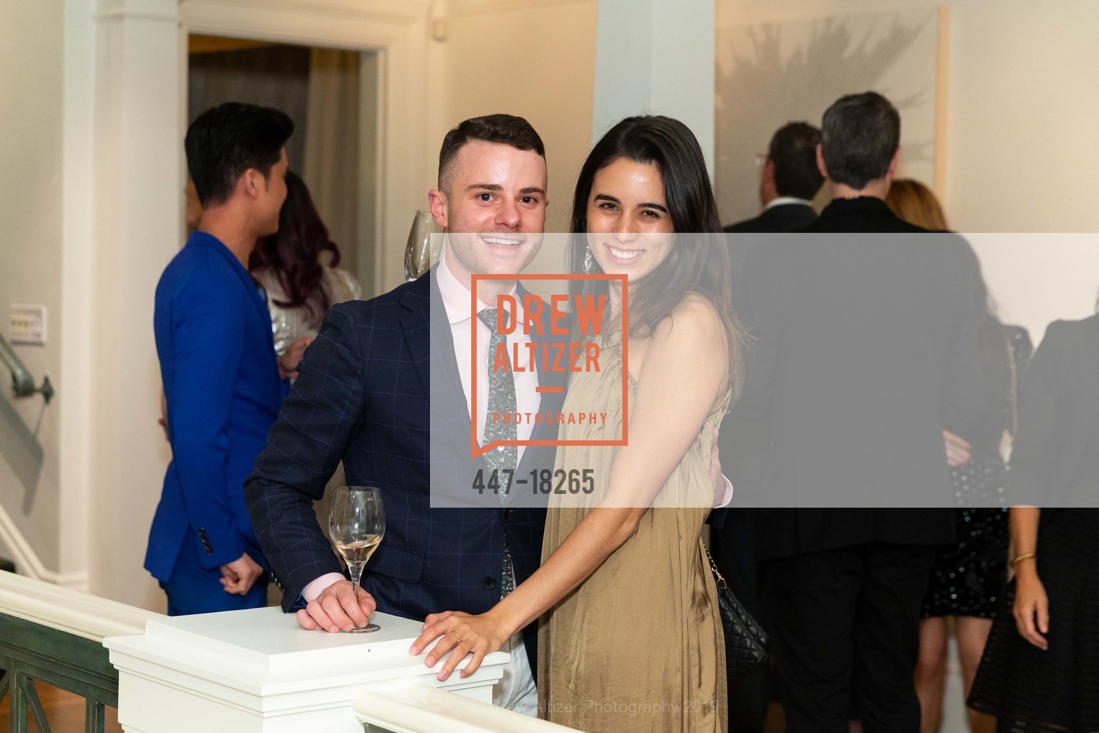 Patrick Merriman, Gabrielle Barnard, San Francisco Decorator Showcase Friday Night Opening Party 2019, Residence. 3800 Washington St, April 26th, 2019, Photo #447-18265 Patrick Merriman, Gabrielle Barnard, Photo #447-18265