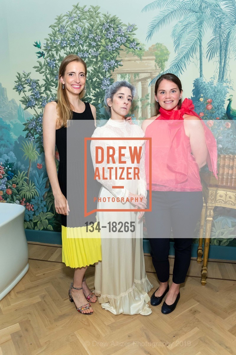 Alexis Humiston, Mia Ritzenberg Drary, MacKenzie White, San Francisco Decorator Showcase Friday Night Opening Party 2019, Residence. 3800 Washington St, April 26th, 2019, Photo #134-18265 Alexis Humiston, Mia Ritzenberg Drary, MacKenzie White, Photo #134-18265