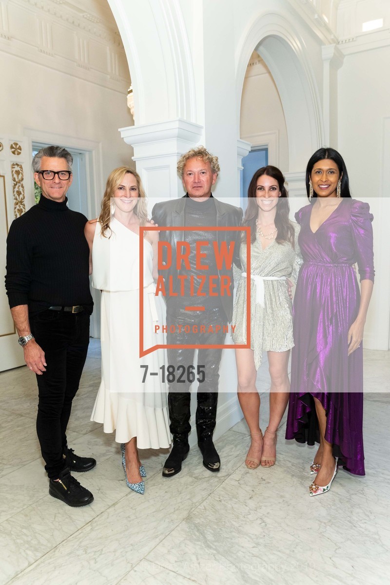 Chris Bergin, Julie Rootes, Martin Kobus, Dina Bandman, Sindhu Peruri, San Francisco Decorator Showcase Friday Night Opening Party 2019, Residence. 3800 Washington St, April 26th, 2019, Photo #7-18265 Chris Bergin, Julie Rootes, Martin Kobus, Dina Bandman, Sindhu Peruri, Photo #7-18265