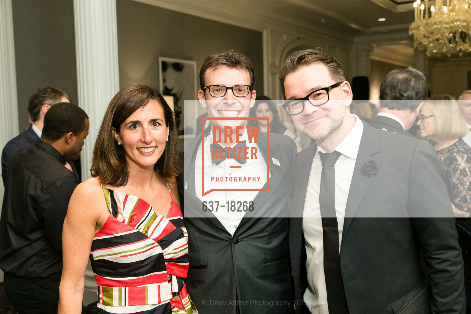Christina DeYoung, Eric Stone, David Mars, Crohn's and Colitis Foundation California Wine Classic 2019, Ritz Carlton Hotel. 600 Stockton Street, April 27th, 2019, Photo #637-18268 Christina DeYoung, Eric Stone, David Mars, Photo #637-18268