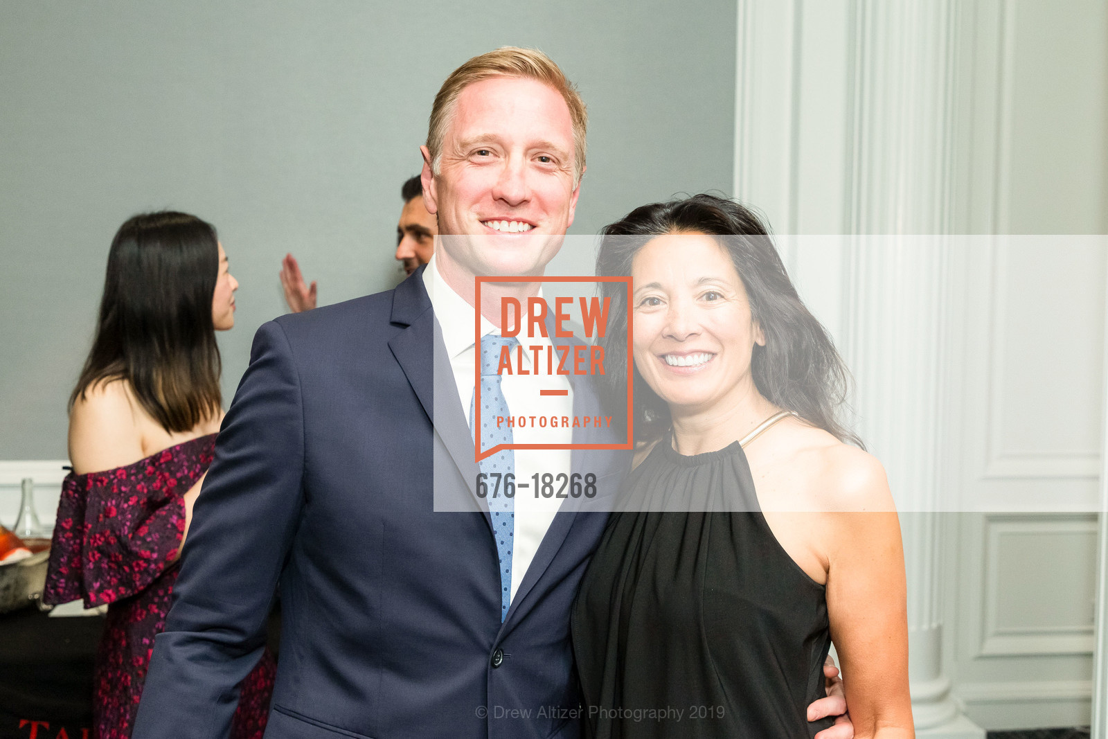 Ted Debonis, Elyse Debonis, Crohn's and Colitis Foundation California Wine Classic 2019, Ritz Carlton Hotel. 600 Stockton Street, April 27th, 2019, Photo #676-18268 Ted Debonis, Elyse Debonis, Photo #676-18268