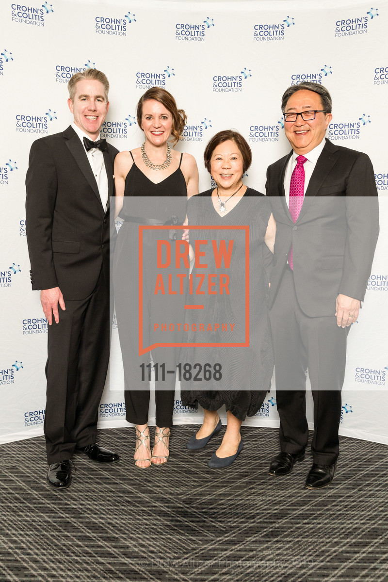 Derek Aitken, Sharon Martin, Barbara Morishita, Leroy Morishita, Crohn's and Colitis Foundation California Wine Classic 2019, Ritz Carlton Hotel. 600 Stockton Street, April 27th, 2019, Photo #1111-18268 Derek Aitken, Sharon Martin, Barbara Morishita, Leroy Morishita, Photo #1111-18268