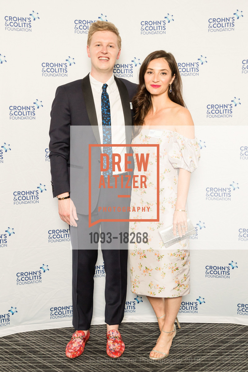 Adam-Michael Royston, Jessica Fisher, Crohn's and Colitis Foundation California Wine Classic 2019, Ritz Carlton Hotel. 600 Stockton Street, April 27th, 2019, Photo #1093-18268 Adam-Michael Royston, Jessica Fisher, Photo #1093-18268