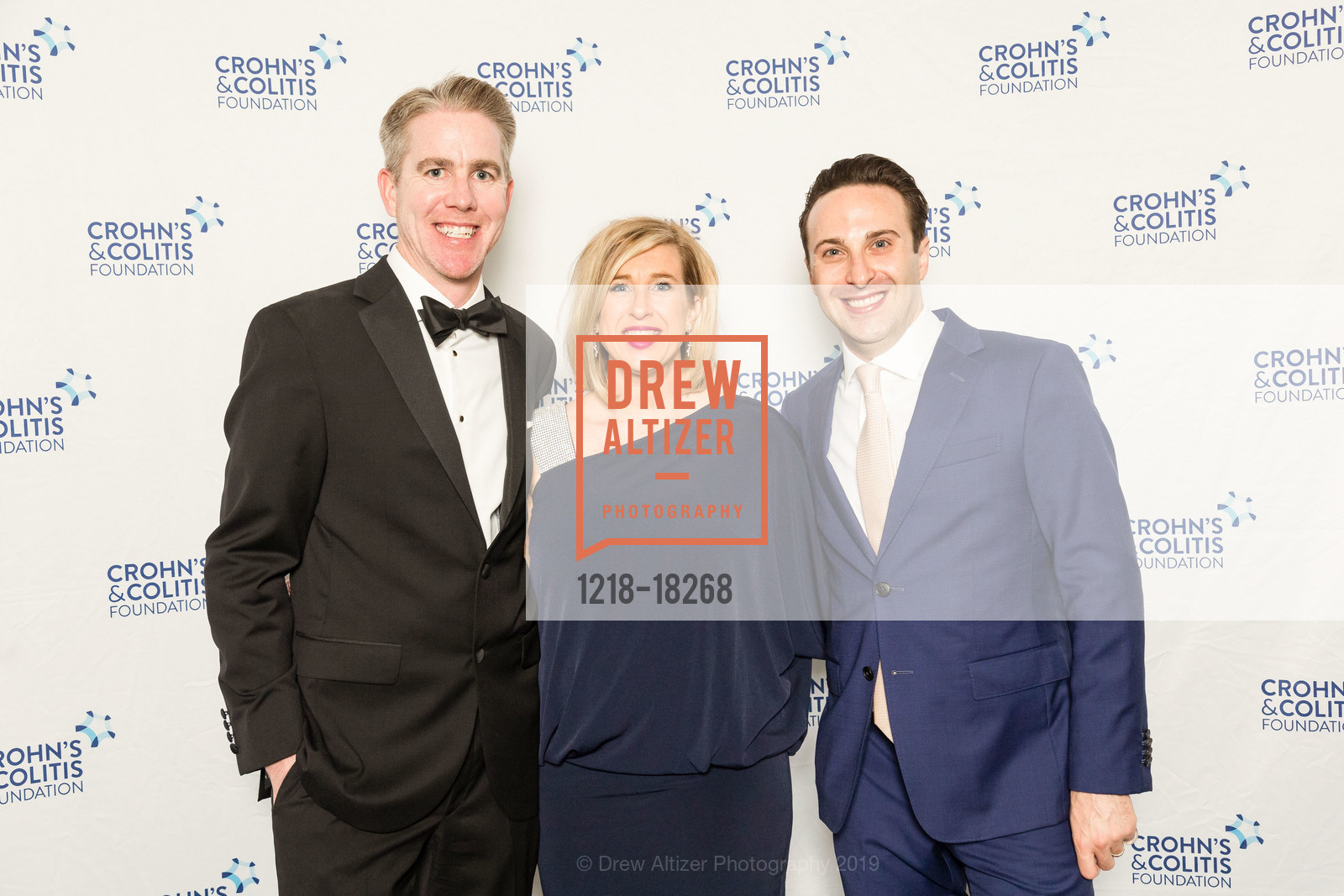 Derek Aitken, Renata Sahagian, Nick Friedman, Crohn's and Colitis Foundation California Wine Classic 2019, Ritz Carlton Hotel. 600 Stockton Street, April 27th, 2019, Photo #1218-18268 Derek Aitken, Renata Sahagian, Nick Friedman, Photo #1218-18268