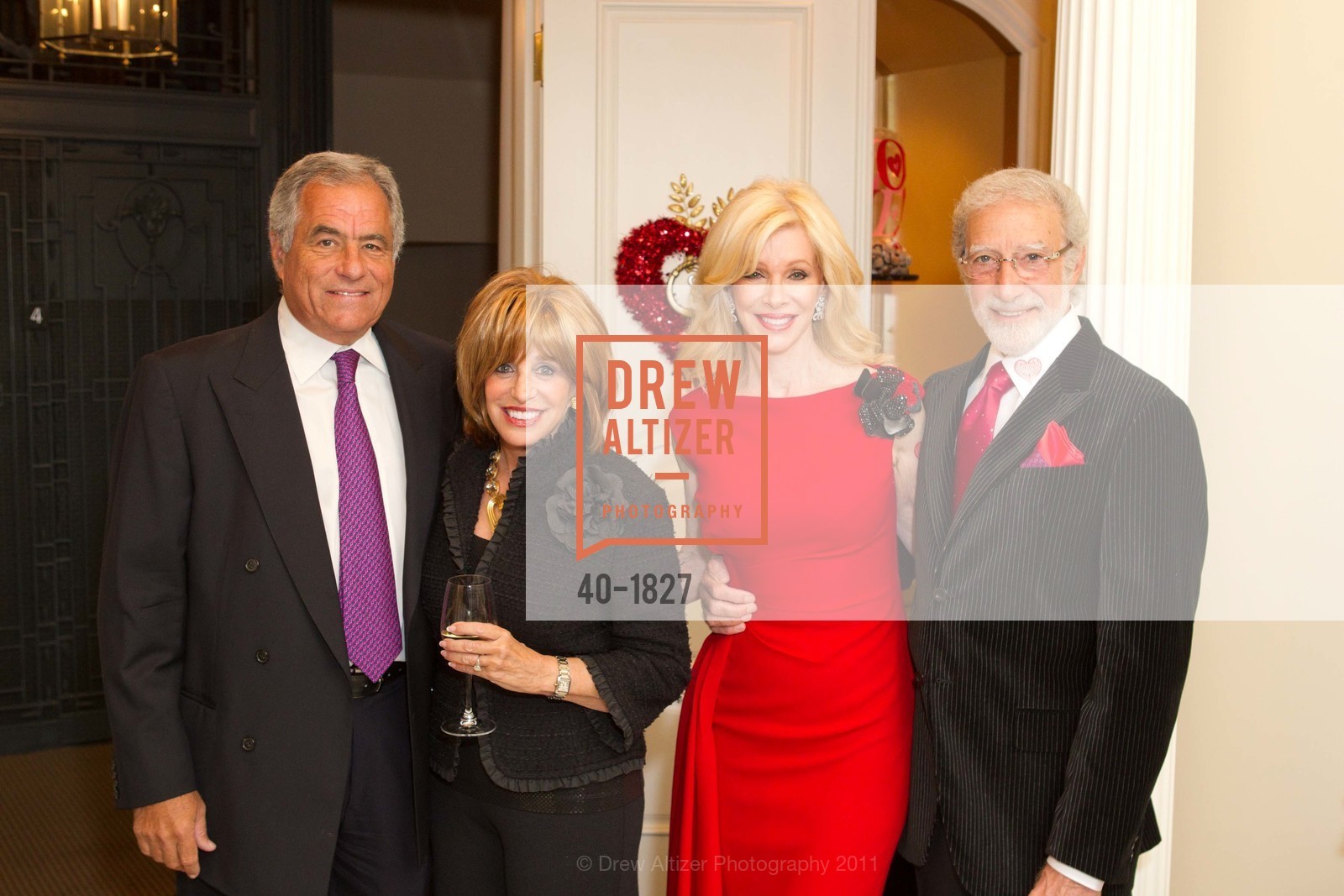 Tom Landy, Esty Lawrie, Pamala Deikel, Ted Deikel, Ted and Pamala Deikel Host a VALENTINES DAY PARTY, US, February 15th, 2011, Photo #40-1827 Tom Landy, Esty Lawrie, Pamala Deikel, Ted Deikel, Photo #40-1827