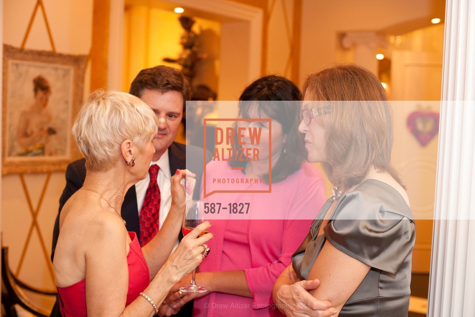 Gail Glasser, Grant Davies, Carla Davies, Joan Pont, Ted and Pamala Deikel Host a VALENTINES DAY PARTY, US, February 15th, 2011, Photo #587-1827 Gail Glasser, Grant Davies, Carla Davies, Joan Pont, Photo #587-1827