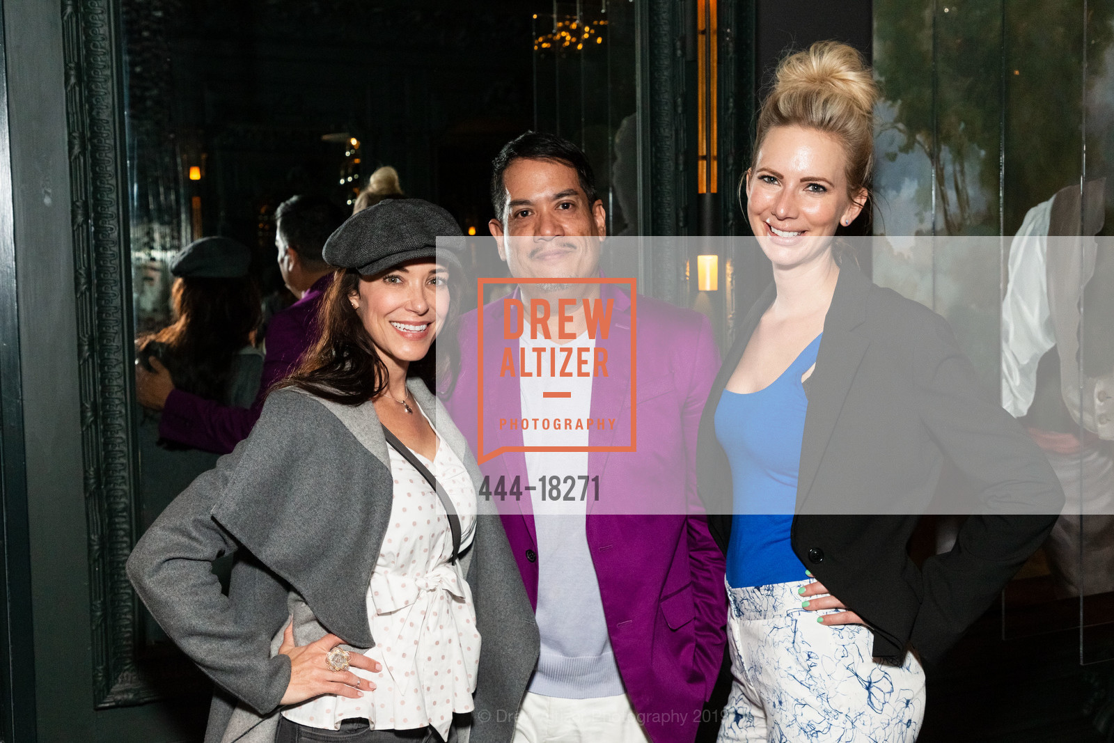 Kimberly Henry, RJ Poblete, Alyssa Glanzman, 2019 Decorator Showcase Event Hosted by Sotheby's, Private Residence, May 1st, 2019, Photo #444-18271 Kimberly Henry, RJ Poblete, Alyssa Glanzman, Photo #444-18271