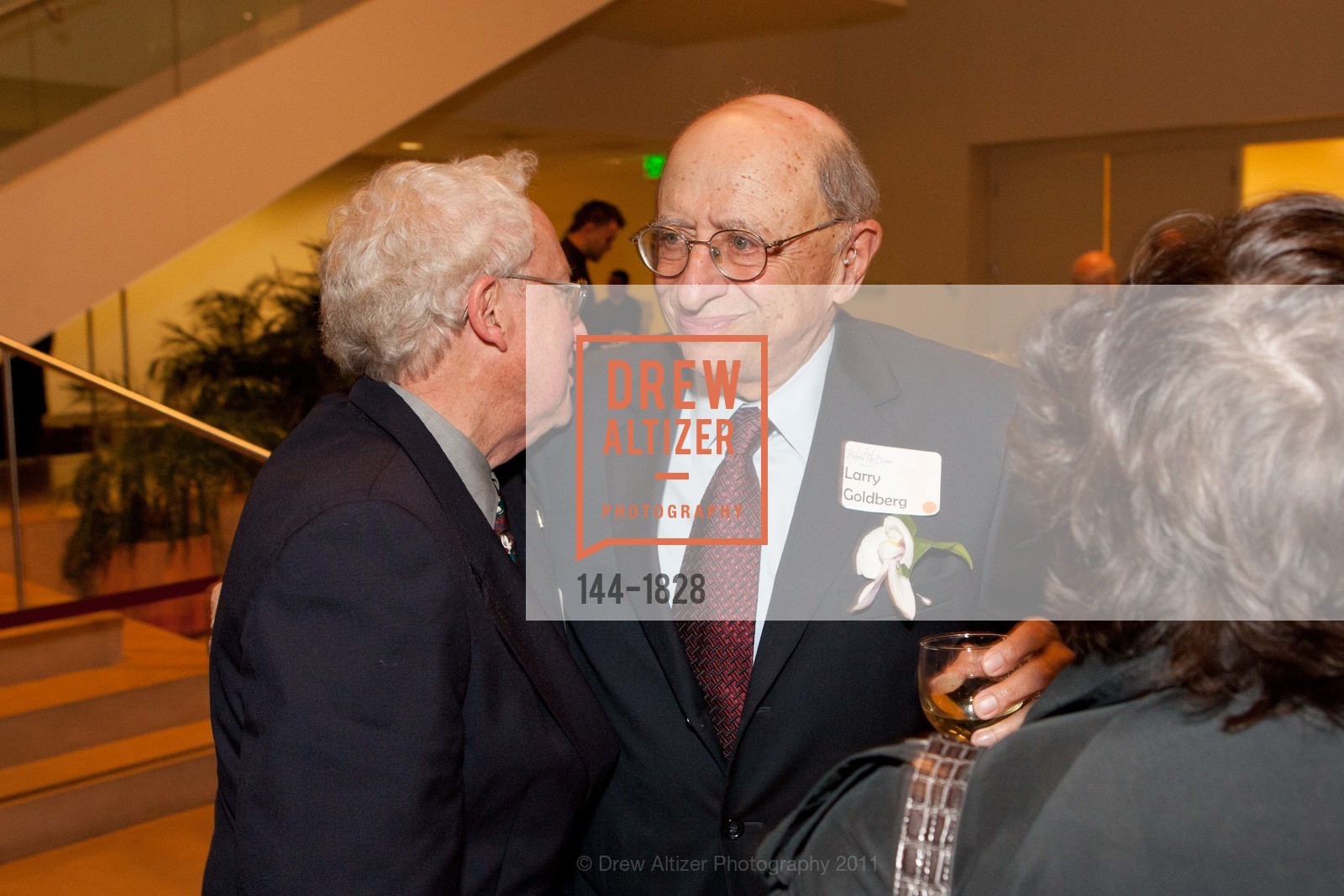 Ron Berman, Larry Goldberg, The Jewish Community Relations Council: BEHIND THE SCENES GALA, US, February 16th, 2011, Photo #144-1828 Ron Berman, Larry Goldberg, Photo #144-1828