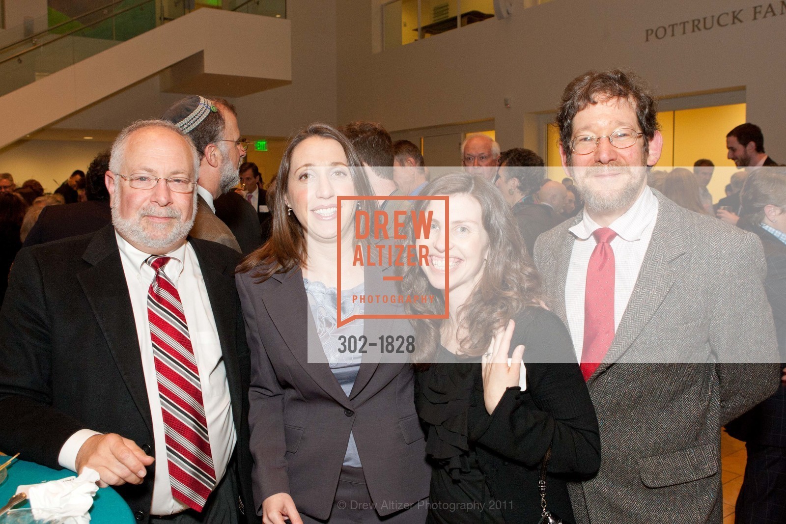 Rabbi Allen Benett, Betty Buckwalk, Orli Bein, Joe Rubinstein, The Jewish Community Relations Council: BEHIND THE SCENES GALA, US, February 16th, 2011, Photo #302-1828 Rabbi Allen Benett, Betty Buckwalk, Orli Bein, Joe Rubinstein, Photo #302-1828