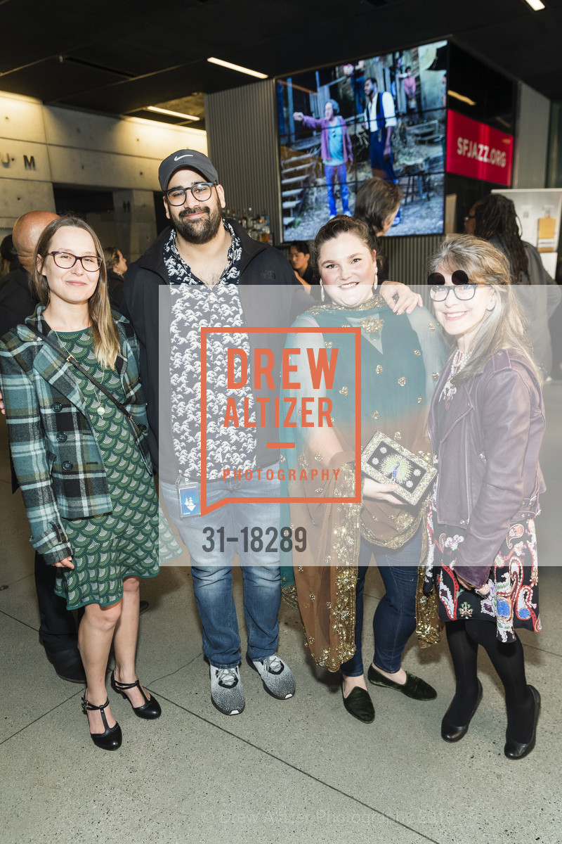Irina Patrikeeva, Zed, Emily Hallinan, Lauren Hallinna, BOLDEN Preview and Party at SFJAZZ, SFJAZZ. 201 Franklin Street, May 1st, 2019, Photo #31-18289 Irina Patrikeeva, Zed, Emily Hallinan, Lauren Hallinna, Photo #31-18289