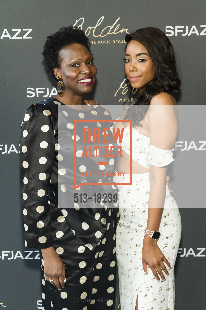 Colleen Morris, Kearia Schroeder, BOLDEN Preview and Party at SFJAZZ, SFJAZZ. 201 Franklin Street, May 1st, 2019, Photo #513-18289 Colleen Morris, Kearia Schroeder, Photo #513-18289