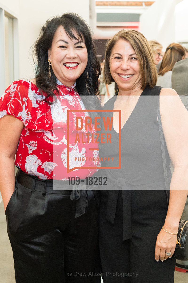 Trang Watson with Stacy Hopkins