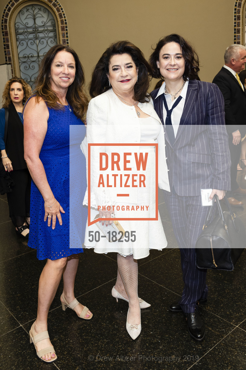 Erin Perucci, Carol Traub, Elizabeth Campisi, Stanford Medicine Women's Health Lunch South Bay 2019, Westin San Jose. 302 S Market St, May 1st, 2019, Photo #50-18295 Erin Perucci, Carol Traub, Elizabeth Campisi, Photo #50-18295