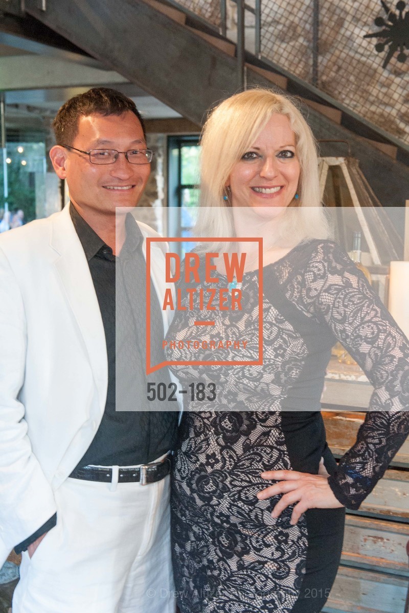 Eric Dew, Anne Heit, Oyster Cup Polo Tournament Preview Party Hosted by Cerro Pampa Polo Club and Stick & Ball, Ma(i)sonry. 6711 Washington St, June 25th, 2015