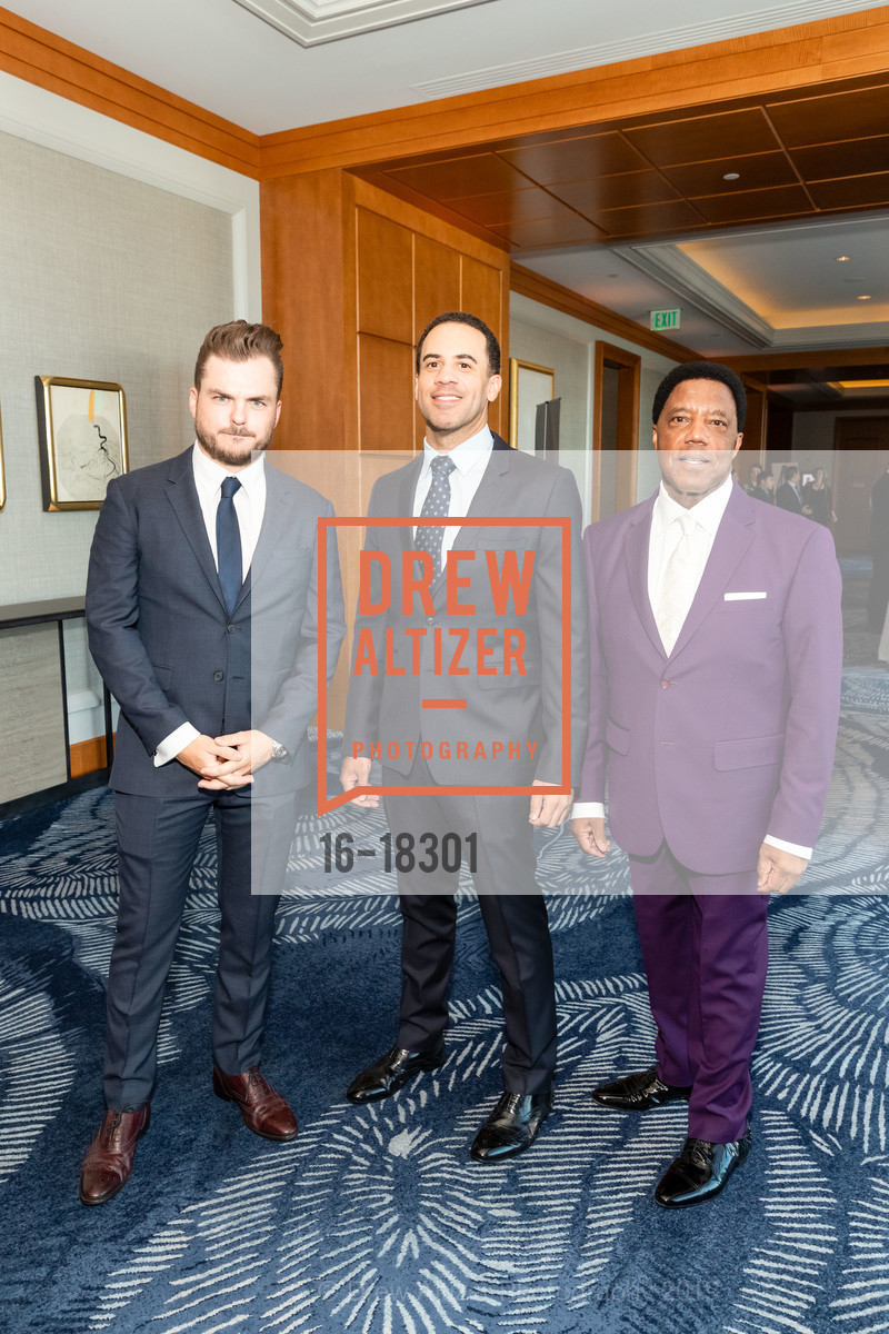Charlie Tadman, Nathan Dean, Lloyd Dean, Catholic Charities 22nd Annual Loaves & Fishes Gala, Four Seasons Hotel. 757 Market Street, May 2nd, 2019, Photo #16-18301 Charlie Tadman, Nathan Dean, Lloyd Dean, Photo #16-18301