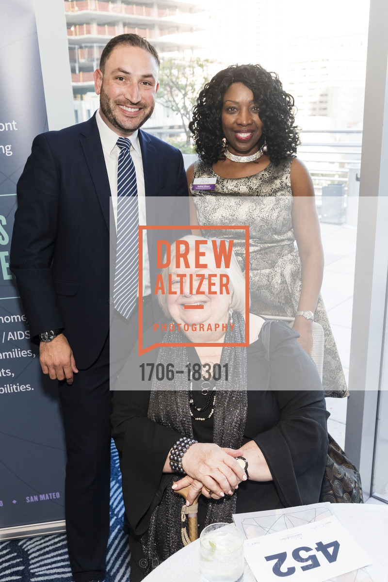 Neil Patel, Jo Licata, Esther Green, Catholic Charities 22nd Annual Loaves & Fishes Gala, Four Seasons Hotel. 757 Market Street, May 2nd, 2019, Photo #1706-18301 Neil Patel, Jo Licata, Esther Green, Photo #1706-18301