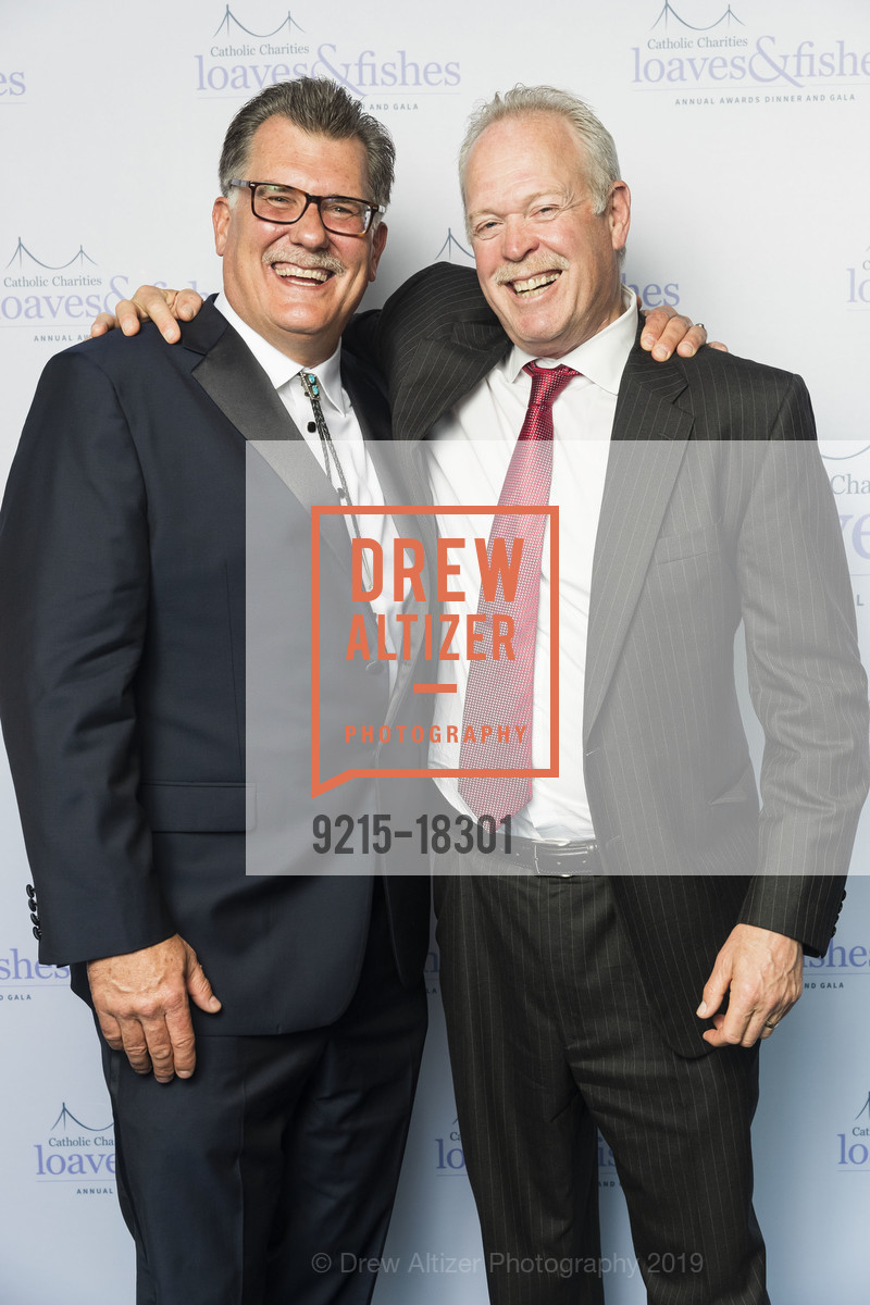 Michael Thoresen, Dale Allen, Catholic Charities 22nd Annual Loaves & Fishes Gala, Four Seasons Hotel. 757 Market Street, May 2nd, 2019, Photo #9215-18301 Michael Thoresen, Dale Allen, Photo #9215-18301