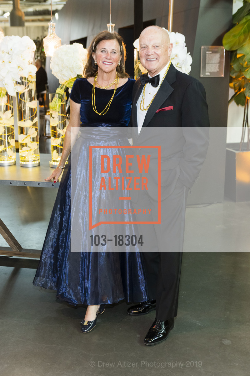 Elisabeth Pate-Cornell, Jim Ellis, Exploratorium's Party at the Piers 2019: Alchemy, Exploratorium. Pier 15, May 3rd, 2019, Photo #103-18304 Elisabeth Pate-Cornell, Jim Ellis, Photo #103-18304