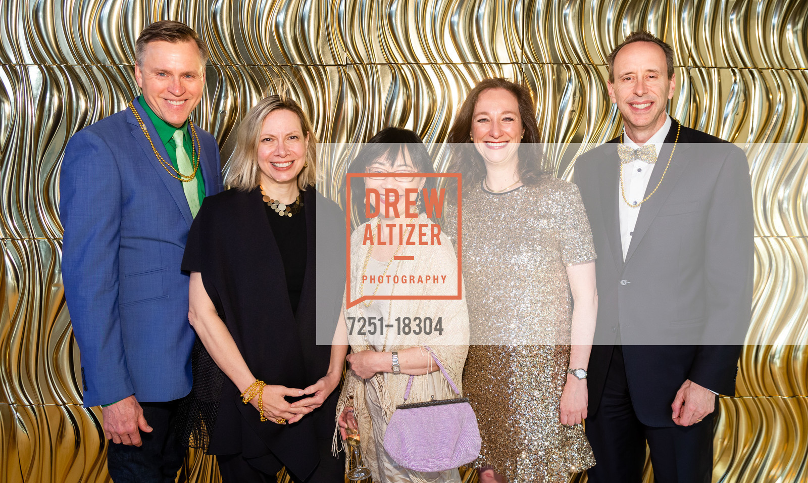 Ed Prohaska, Janet Alberti, Joanne Shu, Laura Zander, Mike McGee, Exploratorium's Party at the Piers 2019: Alchemy, Exploratorium. Pier 15, May 3rd, 2019, Photo #7251-18304 Ed Prohaska, Janet Alberti, Joanne Shu, Laura Zander, Mike McGee, Photo #7251-18304