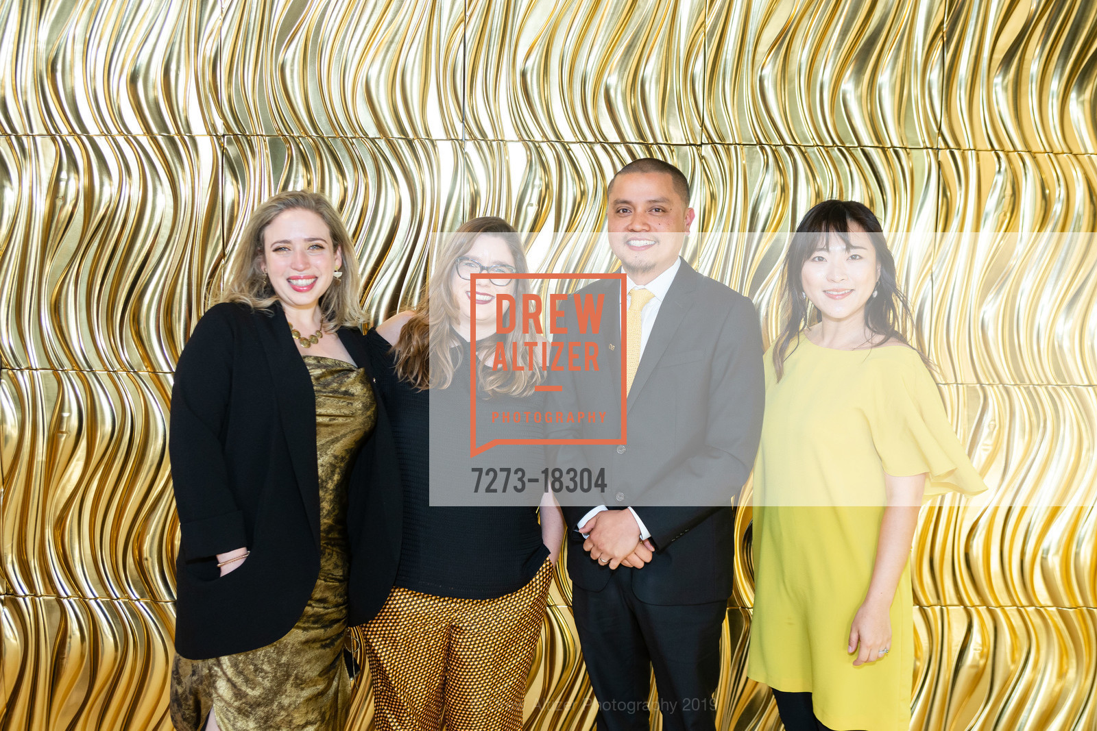 Daniella Kortan, Cris de Leon, Sewon Barrera, Kati Platt, Exploratorium's Party at the Piers 2019: Alchemy, Exploratorium. Pier 15, May 3rd, 2019, Photo #7273-18304 Daniella Kortan, Cris de Leon, Sewon Barrera, Kati Platt, Photo #7273-18304