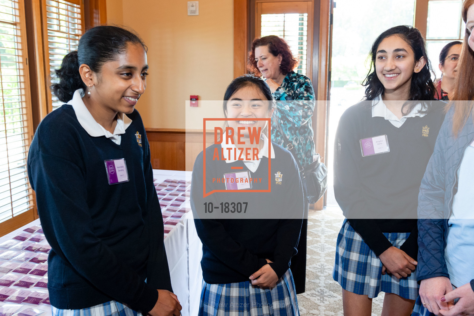 Poormina Dorairaj, Samantha Yang, Anagha Sikha, Girls @ The Tech Luncheon 2019, Sharon Heights Country Club. 2900 Sand Hill Road, May 3rd, 2019, Photo #10-18307 Poormina Dorairaj, Samantha Yang, Anagha Sikha, Photo #10-18307