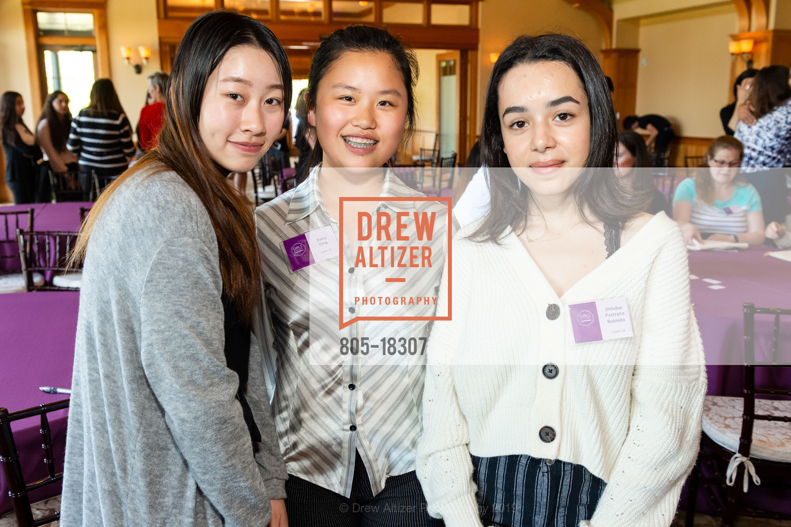 Thea Chan, Daisy Ding, Oldubai Pastrana, Girls @ The Tech Luncheon 2019, Sharon Heights Country Club. 2900 Sand Hill Road, May 3rd, 2019, Photo #805-18307 Thea Chan, Daisy Ding, Oldubai Pastrana, Photo #805-18307