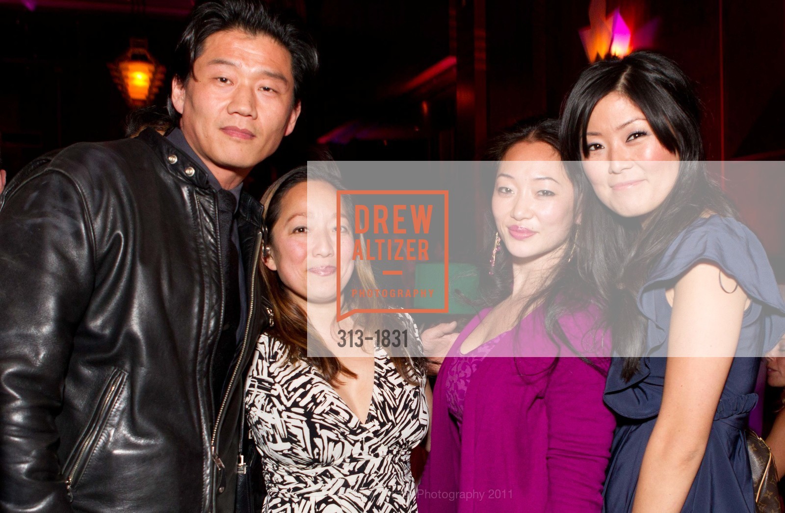 Phillip Lee, Lydia Kim, Samantha Liu, Jane Kim, BREAST CANCER EMERGENCY FUND'S Annual Pink Party at The Clift, US, February 24th, 2011, Photo #313-1831 Phillip Lee, Lydia Kim, Samantha Liu, Jane Kim, Photo #313-1831