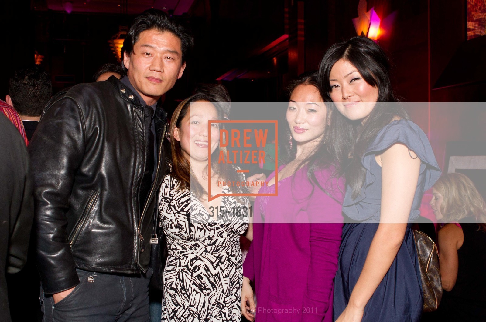 Phillip Lee, Lydia Kim, Samantha Liu, Jane Kim, BREAST CANCER EMERGENCY FUND'S Annual Pink Party at The Clift, US, February 24th, 2011, Photo #315-1831 Phillip Lee, Lydia Kim, Samantha Liu, Jane Kim, Photo #315-1831