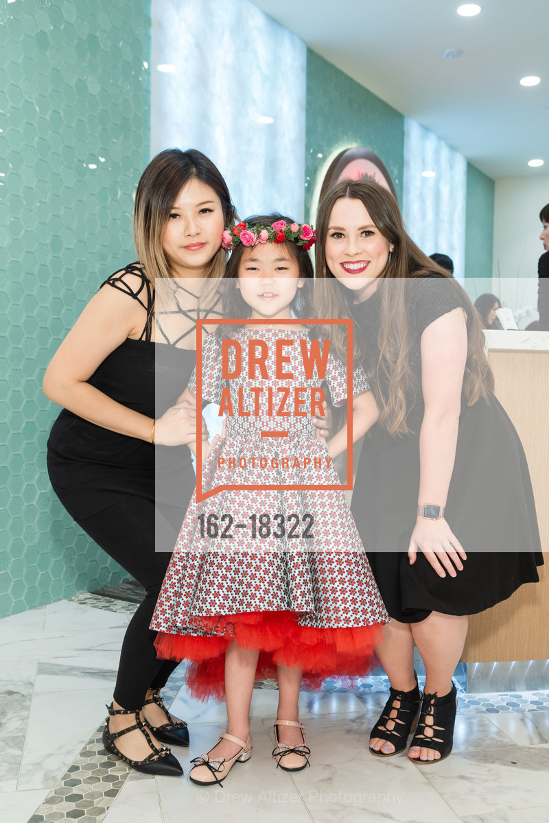 Rachel Beus, Chloe Pak, Sarah Lin, Serenity MedSpa's 1 Year Anniversary 2019, Serenity MedSpa. 1720 El Camino Real, Photo #162-18322 Rachel Beus, Chloe Pak, Sarah Lin, Photo #162-18322