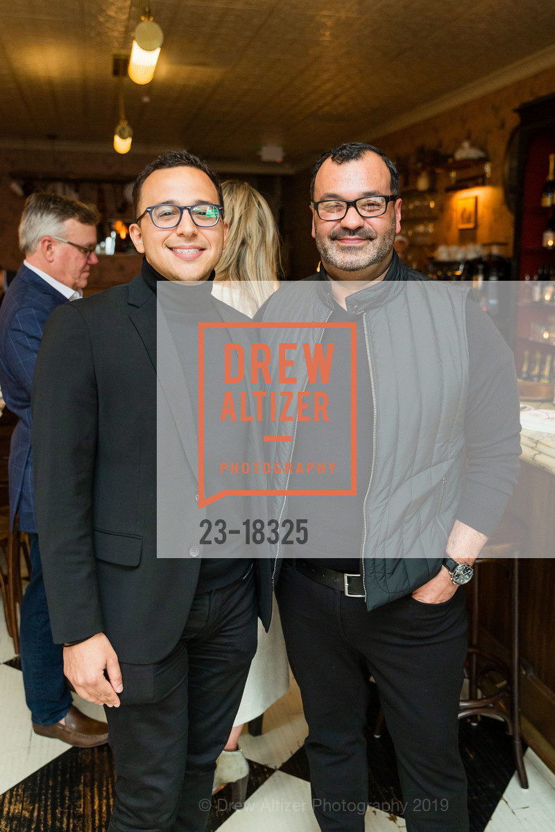 Anthony Paulino, Anthony Luna, Architectural Digest Designer Dinner with The Shade Store, Petite Marlowe. 234 Townsend Street, May 2nd, 2019, Photo #23-18325 Anthony Paulino, Anthony Luna, Photo #23-18325