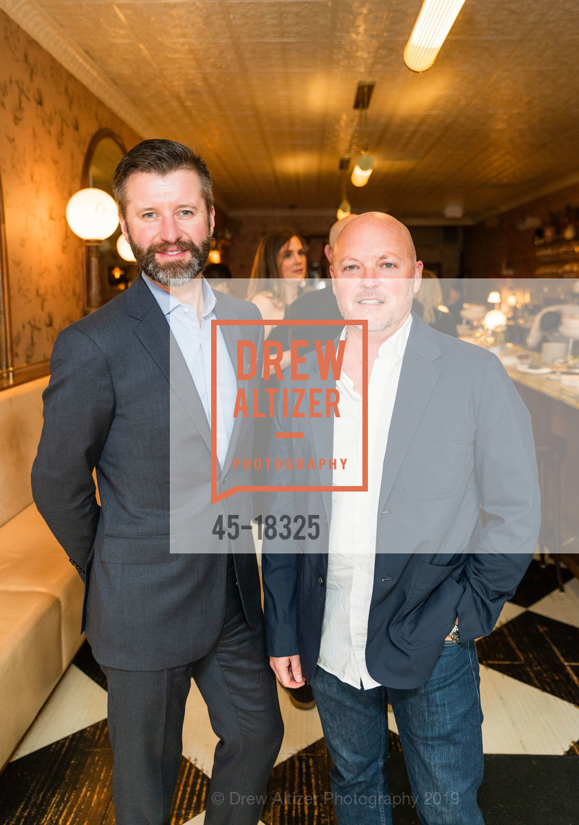 Jeffrey Caldwell, David Nash, Architectural Digest Designer Dinner with The Shade Store, Petite Marlowe. 234 Townsend Street, May 2nd, 2019, Photo #45-18325 Jeffrey Caldwell, David Nash, Photo #45-18325