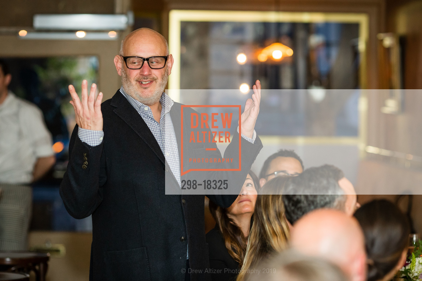Mayer Rus, Architectural Digest Designer Dinner with The Shade Store, Petite Marlowe. 234 Townsend Street, May 2nd, 2019, Photo #298-18325 Mayer Rus, Photo #298-18325