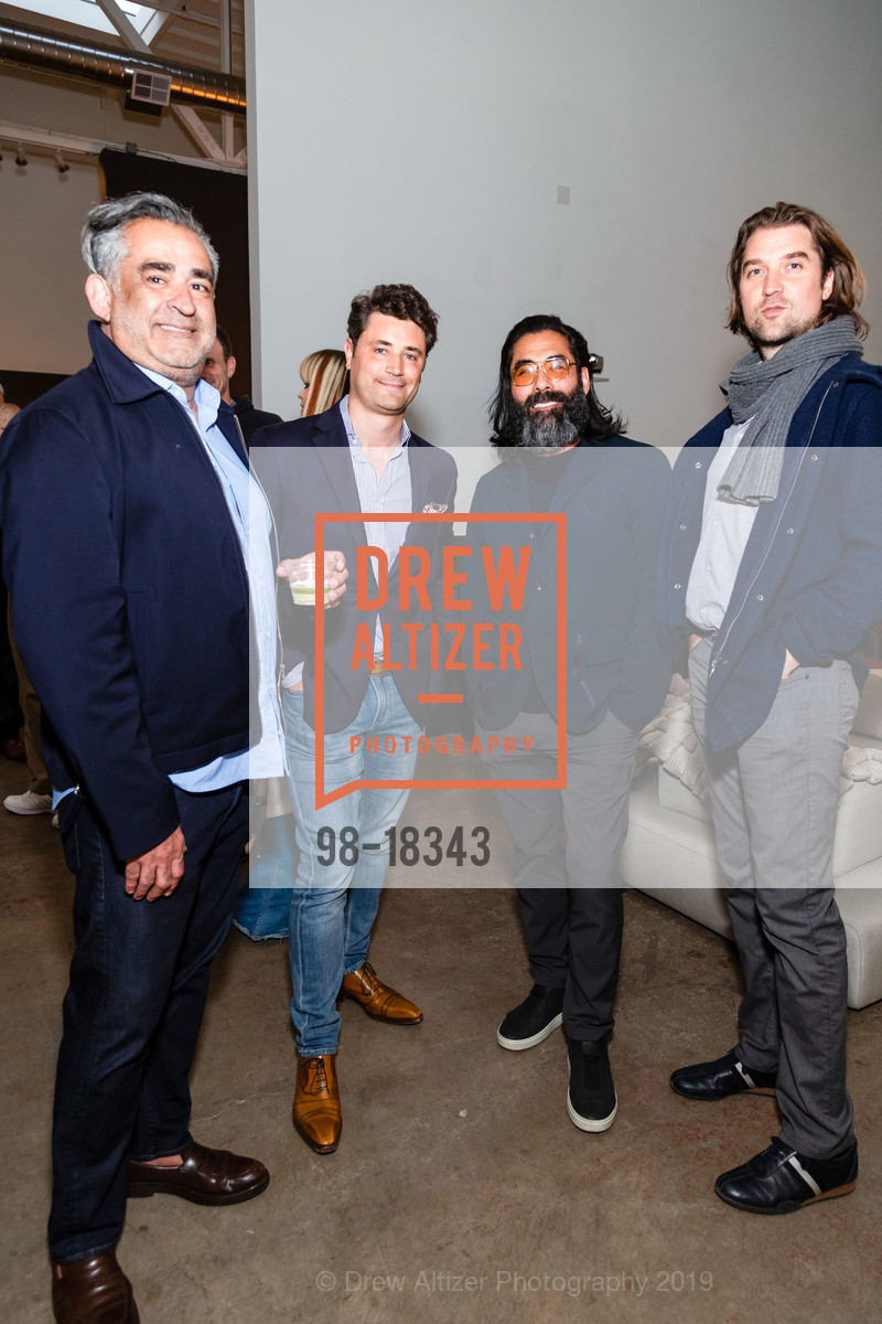 Mike Dean, Ray Regalado, Tommy Krul, DZINE Gallery: Water Music Opening Night Party, DZINE. 128 Utah Street, San Francisco, CA 94103, May 3rd, 2019, Photo #98-18343 Mike Dean, Ray Regalado, Tommy Krul, Photo #98-18343