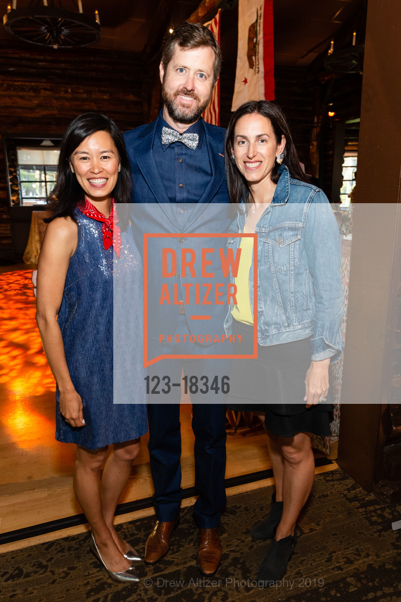 Talitha Murray, Kevin Murray, Sarah Anderson, Playgroup's Annual Fundraiser 2019 at the Log Cabin, The Log Cabin at the Presidio, May 3rd, 2019, Photo #123-18346 Talitha Murray, Kevin Murray, Sarah Anderson, Photo #123-18346