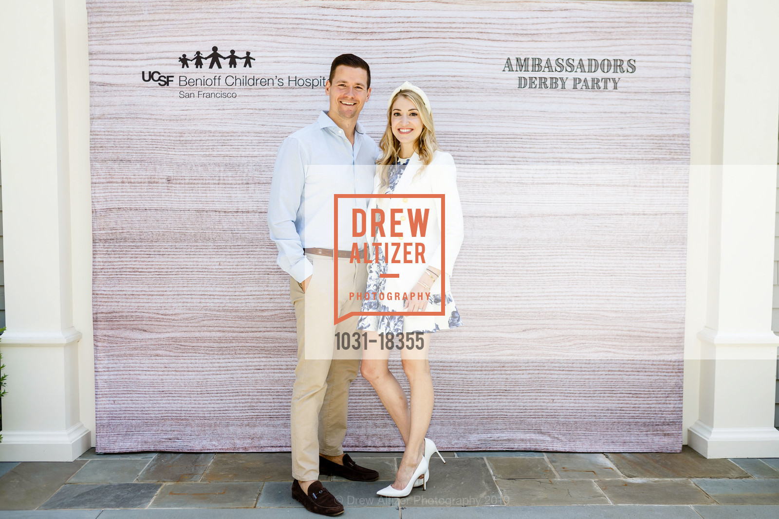 Matt Traina, Brittany Traina, Ambassadors for UCSF Benioff Children's Hospital San Francisco Kentucky Derby Party, Private Residence, May 4th, 2019, Photo #1031-18355 Matt Traina, Brittany Traina, Photo #1031-18355