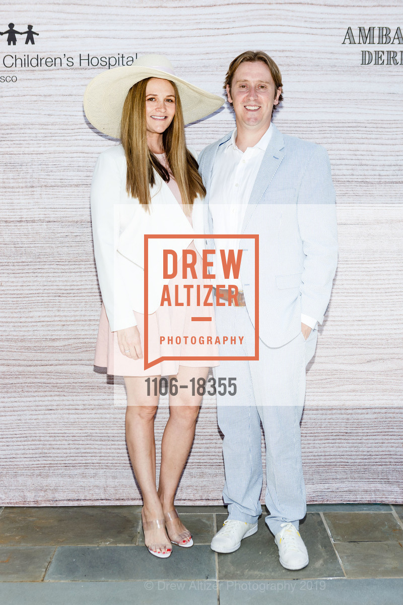 Nicole Holden, Brad Holden, Ambassadors for UCSF Benioff Children's Hospital San Francisco Kentucky Derby Party, Private Residence, May 4th, 2019, Photo #1106-18355 Nicole Holden, Brad Holden, Photo #1106-18355