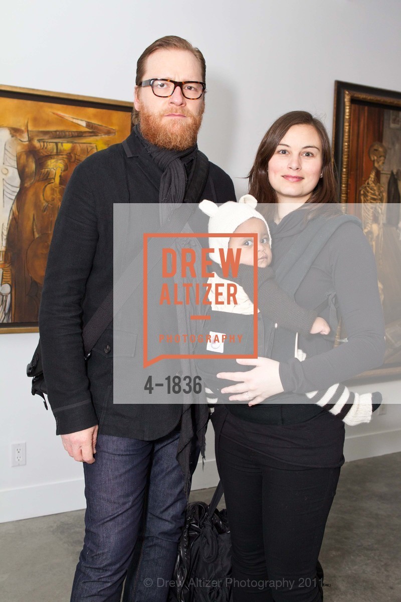 Brian Marsh, Addis Marsh, Michele Casadei, FREY NORRIS' CONTEMPORARY & MODERN VIP Preview of its Newly Opened Gensler-Designed Galleries, US, February 25th, 2011, Photo #4-1836 Brian Marsh, Addis Marsh, Michele Casadei, Photo #4-1836