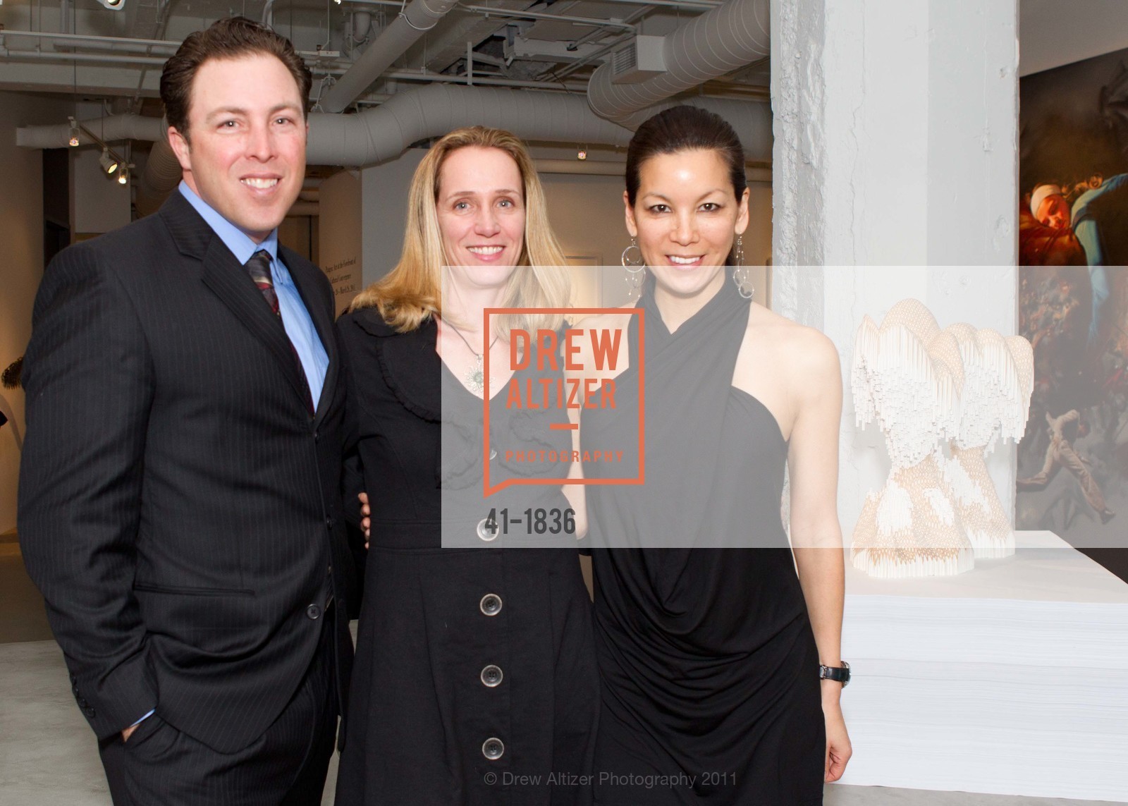 Cody Winchester, Franka Winchester, Janine Shiota, FREY NORRIS' CONTEMPORARY & MODERN VIP Preview of its Newly Opened Gensler-Designed Galleries, US, February 25th, 2011, Photo #41-1836 Cody Winchester, Franka Winchester, Janine Shiota, Photo #41-1836