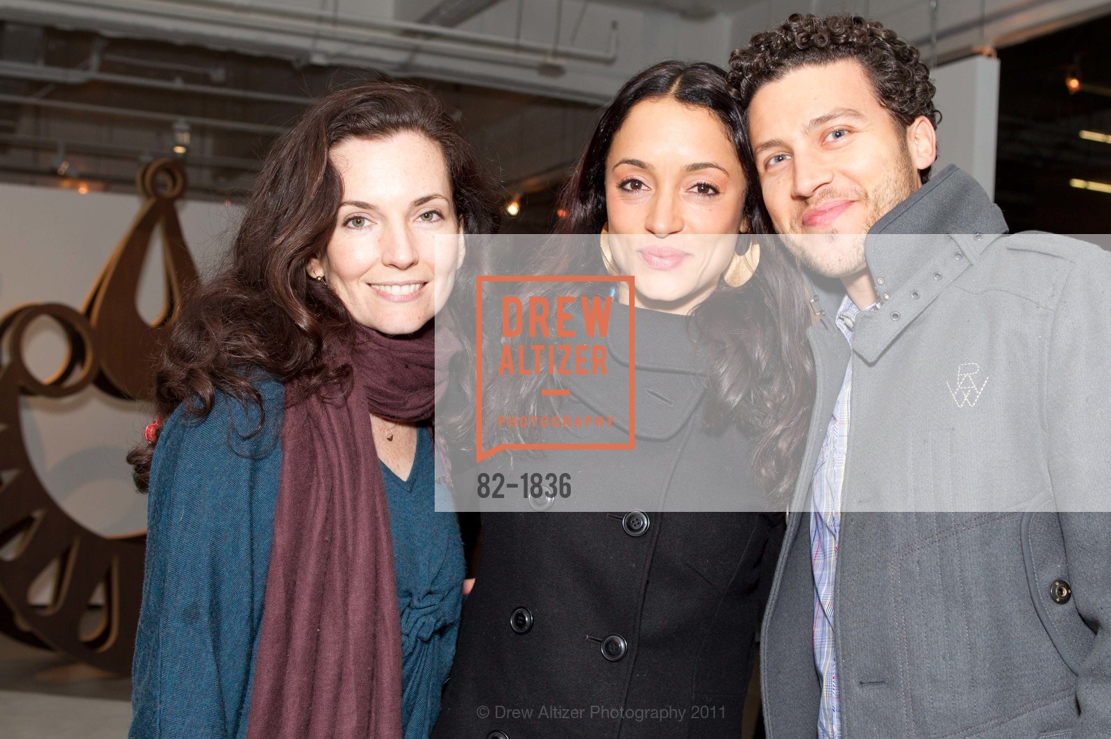 Amy Buchanan, Brittany Schwartz, Mike Yohay, FREY NORRIS' CONTEMPORARY & MODERN VIP Preview of its Newly Opened Gensler-Designed Galleries, US, February 25th, 2011, Photo #82-1836 Amy Buchanan, Brittany Schwartz, Mike Yohay, Photo #82-1836