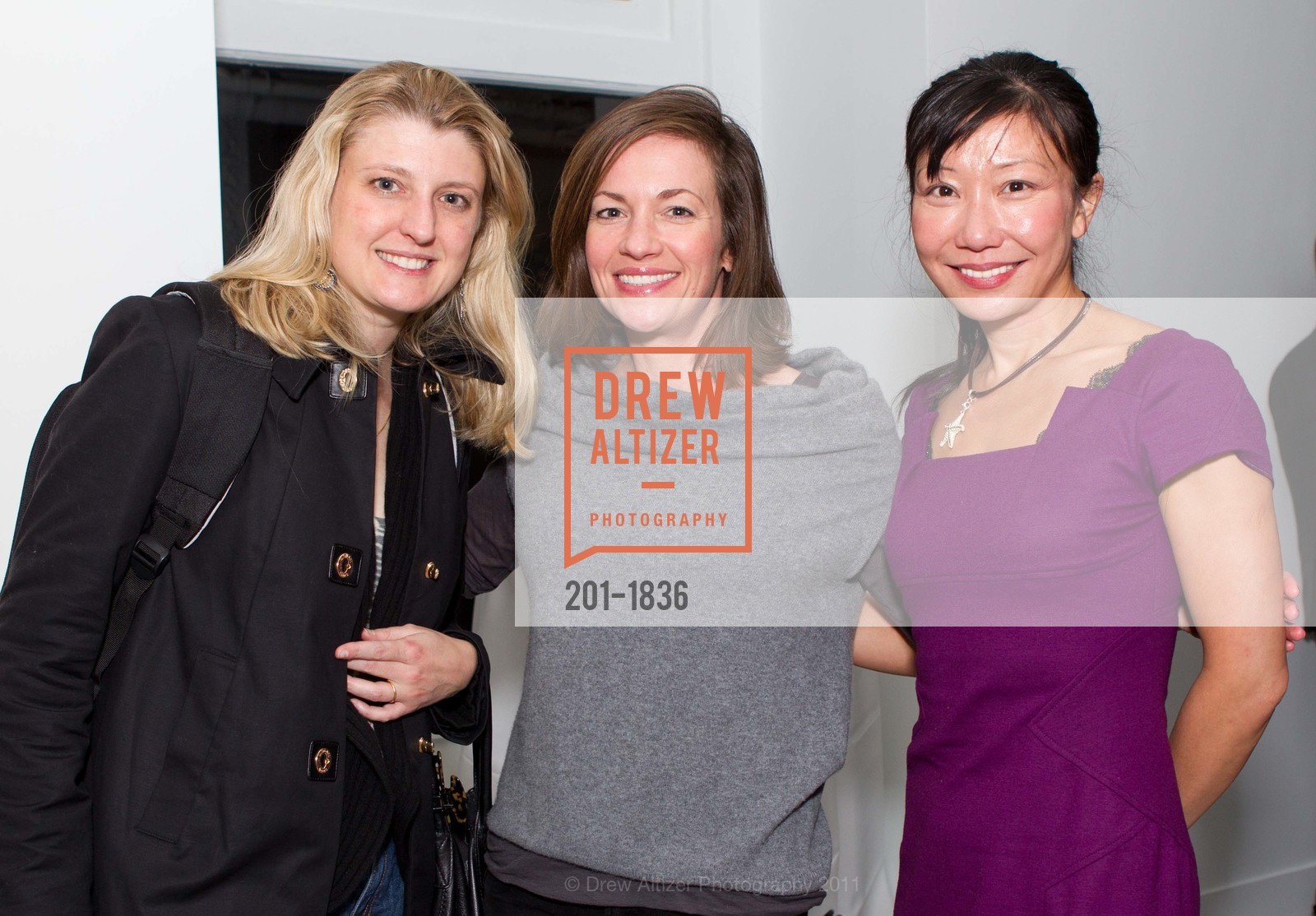 Marianna Stark, Jennifer Weiss, Lisa McClure, FREY NORRIS' CONTEMPORARY & MODERN VIP Preview of its Newly Opened Gensler-Designed Galleries, US, February 25th, 2011, Photo #201-1836 Marianna Stark, Jennifer Weiss, Lisa McClure, Photo #201-1836