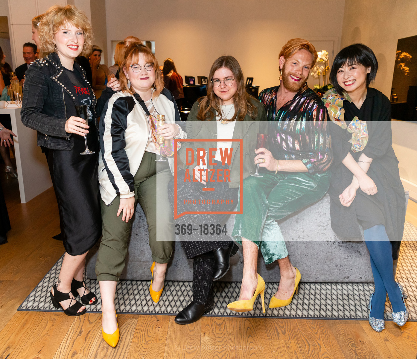 Christina Dugdale, Rachel Shrader, Gabby Skinner, Devlin Shand, Yuka Uehara, Drew Altizer Photography 15th Anniversary Celebration, Private Residence, Photo #369-18364 Christina Dugdale, Rachel Shrader, Gabby Skinner, Devlin Shand, Yuka Uehara, Photo #369-18364