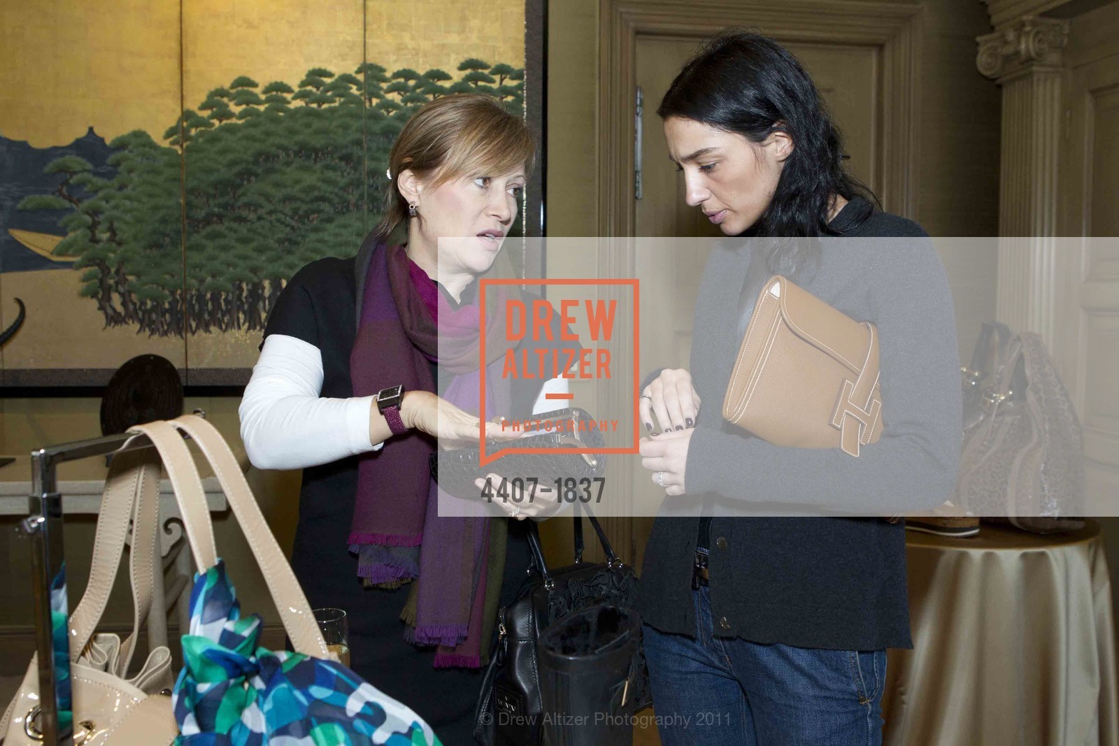 Luba Troyanovsky, Olga Dubrovsky, Urannia Ristow Hosts JIMMY CHOO Shoe Shopping to Kick Off MAHARAJAH EXHIBIT for the Benefit of the Asian Art Museum, US, February 25th, 2011, Photo #4407-1837 Luba Troyanovsky, Olga Dubrovsky, Photo #4407-1837