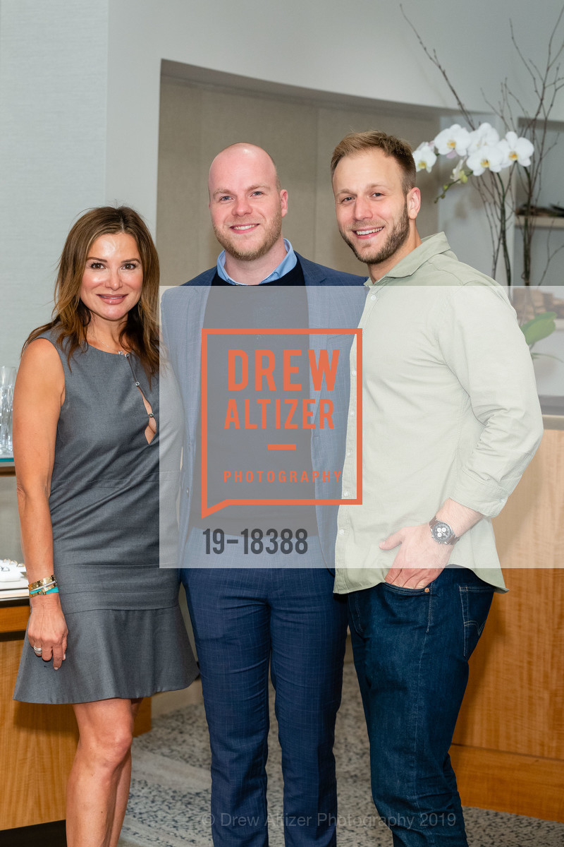Claudia Ross, Max van Aalst, Ian Tomitch, Lange & Söhne VIP Event 2019, Shreve & Co. 150 Post St, May 6th, 2019, Photo #19-18388 Claudia Ross, Max van Aalst, Ian Tomitch, Photo #19-18388
