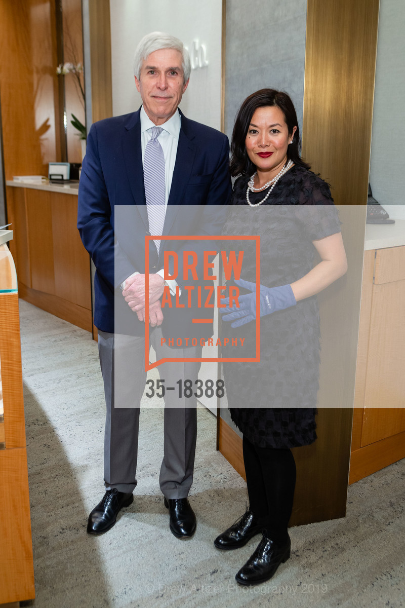 Russell Stanaland, Marietta Thornton, Lange & Söhne VIP Event 2019, Shreve & Co. 150 Post St, May 6th, 2019, Photo #35-18388 Russell Stanaland, Marietta Thornton, Photo #35-18388