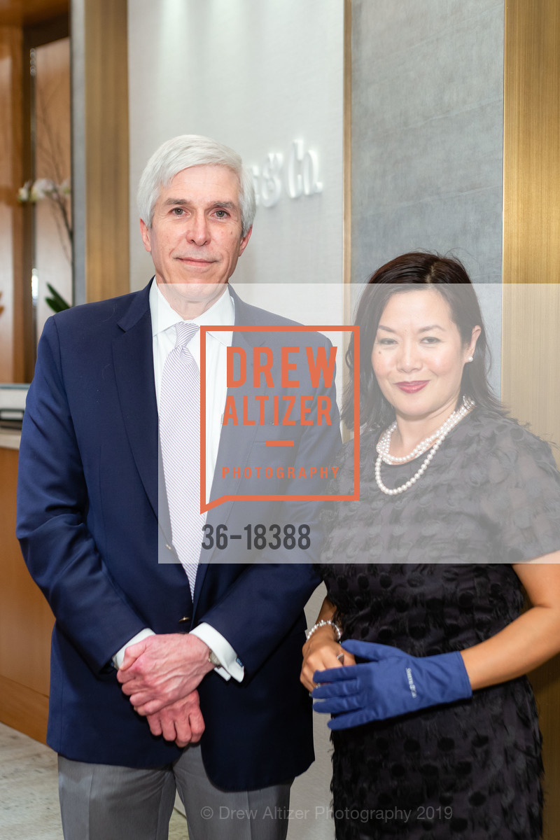 Russell Stanaland, Marietta Thornton, Lange & Söhne VIP Event 2019, Shreve & Co. 150 Post St, May 6th, 2019, Photo #36-18388 Russell Stanaland, Marietta Thornton, Photo #36-18388